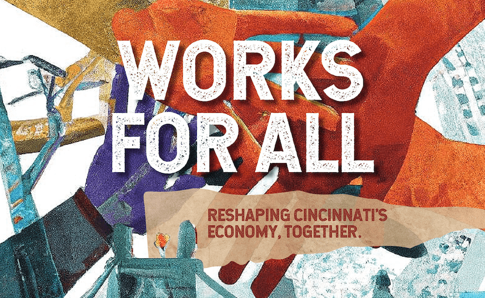 Flier for "Works for All"